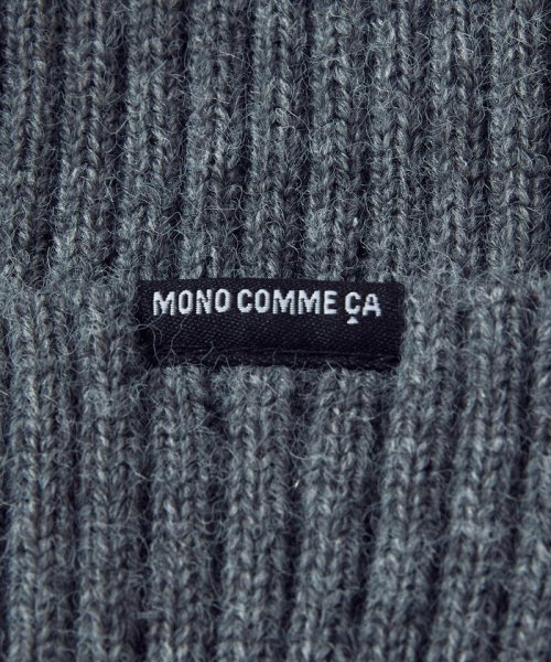 MONO COMME CA(モノコムサ)/リブニット帽/img05