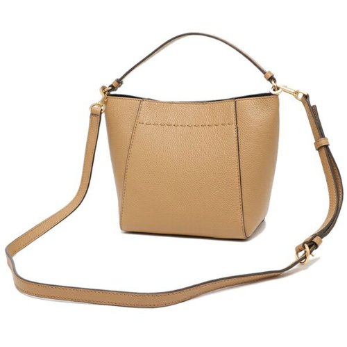 トリーバーチ ショルダーバッグ マックグロー バケットバッグ ブラウン レディース TORY BURCH 74956 227 TORY BURCH トリーバーチ ショルダーバッグ マックグロー バケットバッグ ブラウン レディース