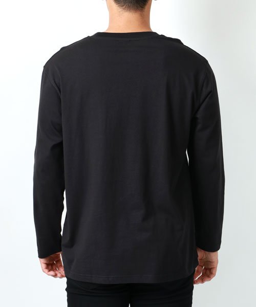 MARUKAWA(大きいサイズのマルカワ)/【CONVERSE】コンバース 大きいサイズ 2L 3L 4L 5L メンズ Tシャツ 長袖 ロゴ 刺繍 カジュアル ロンT トップス/img01