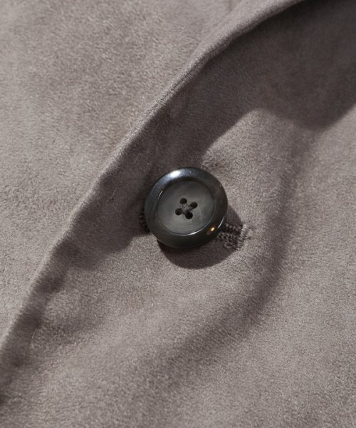コマスエードストレッチジャケット【セットアップ対応】 商品説明【高級感の漂うイージーケアジャケット】世界的繊維メーカーで有名な小松マテーレ社が開発したコマス AA1539522444(11880円)