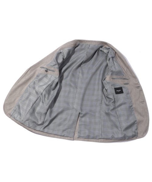 コマスエードストレッチジャケット【セットアップ対応】 商品説明【高級感の漂うイージーケアジャケット】世界的繊維メーカーで有名な小松マテーレ社が開発したコマス AA1539522444(11880円)