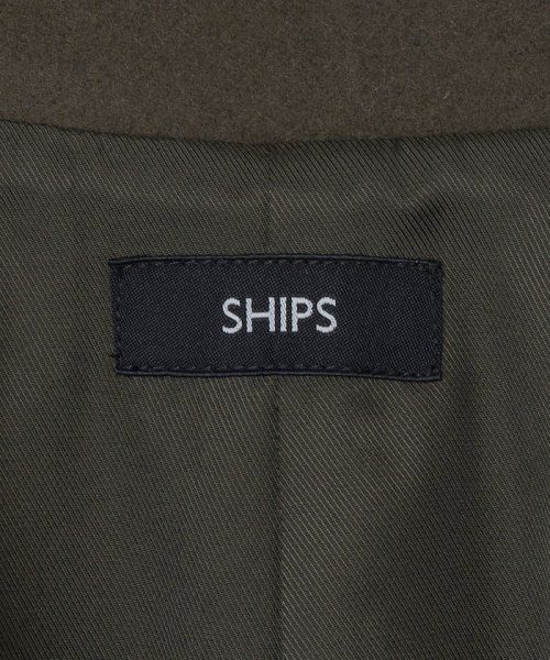 SHIPS MEN(シップス　メン)/*SHIPS: リラックスフィット ウール ライト メルトン ダブルブレスト ピーコート/img20