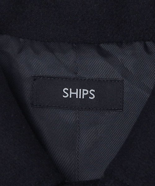 SHIPS MEN(シップス　メン)/*SHIPS: リラックスフィット ウール ライト メルトン ステンカラー コート/img18