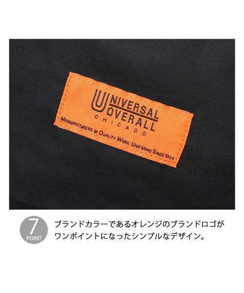 UNIVERSAL OVERALL(ユニバーサルオーバーオール)/UNIVERSAL OVERALL / ユニバーサルオーバーオール / コットンギャバジンツイル ショルダーバッグ / 2WAY ショルダートート / ハンドト/img08