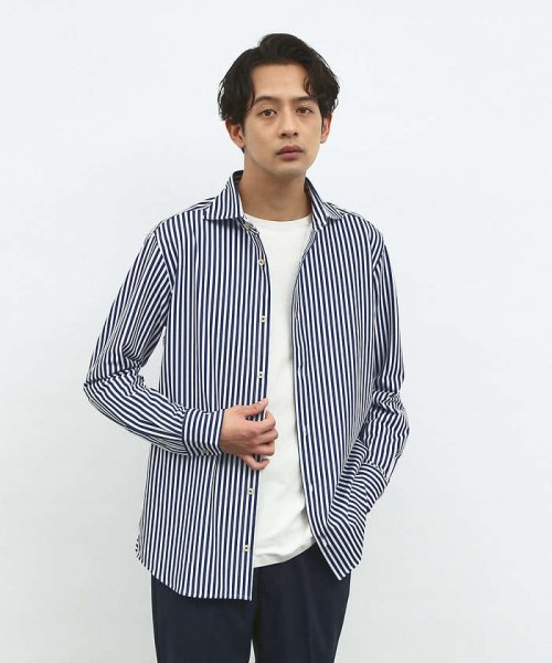 ABAHOUSE(ABAHOUSE)/【FLEX SHIRTS】マルチストレッチ ストライプ ジャージーシャツ/img03