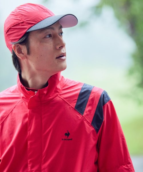 le coq sportif GOLF (ルコックスポルティフ（ゴルフ）)/レインウェア (透湿/ストレッチ/ディタッチャブル/耐水圧：B法20/000mm/透湿性：B－1法30/000g）/img01