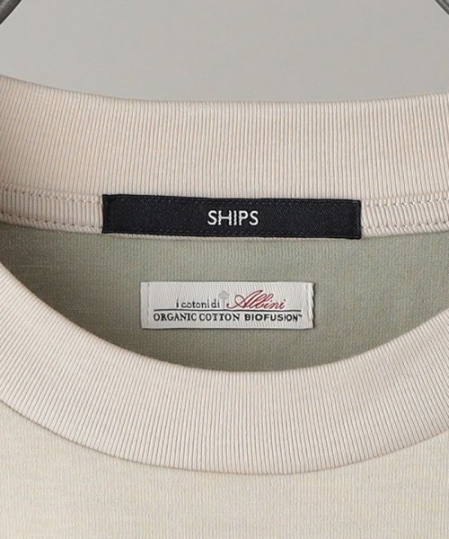 SHIPS MEN(シップス　メン)/SHIPS: Albini コットン スイッチング Tシャツ ロンT/img26