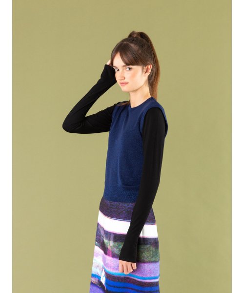 agnes b. FEMME OUTLET(アニエスベー　ファム　アウトレット)/【Outlet】JHY6 DEBARDEUR リブタンクトップ/img03