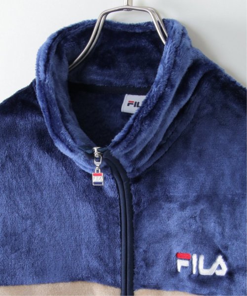 ikka kids(イッカ　キッズ)/FILA フィラ フリース切り替えジャケット（130〜160cm）/img02