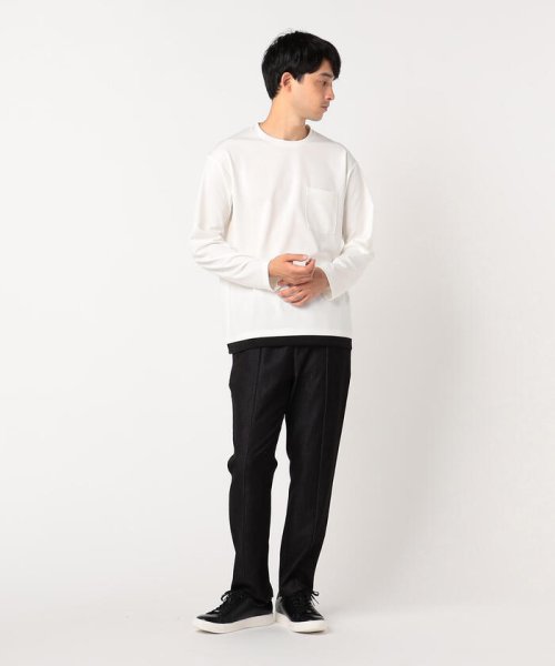 COMME CA ISM MENS(コムサイズム（メンズ）)/フェイクレイヤード Tシャツ/img01