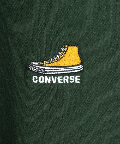 CONVERSE(コンバース)/【CONVERSE】 コンバース 6シューズ刺繍 長袖Tシャツ/ユニセックス/ロンT/アメカジ/ベーシック/スポーツMIX/22AW/img08