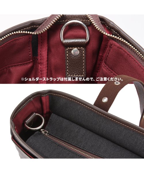 タケオキクチ トートバッグ ビジネストートバッグ メンズ ブランド ファスナー付き 縦型 肩掛け 日本製 A4 B4 TAKEO KIKUCHI 723701 ×2　　　　　 TAKEO 前面 ファスナーポケット　　　　　 水が中に染み込むことがなく