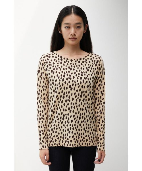 AZUL by moussy(アズールバイマウジー)/NUDIE 2WAY LEOPARD KNITII/img10