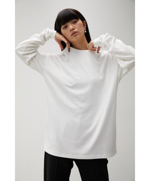 AZUL by moussy(アズールバイマウジー)/BASIC TOUGH NECK LONG SLEEVE T/img02