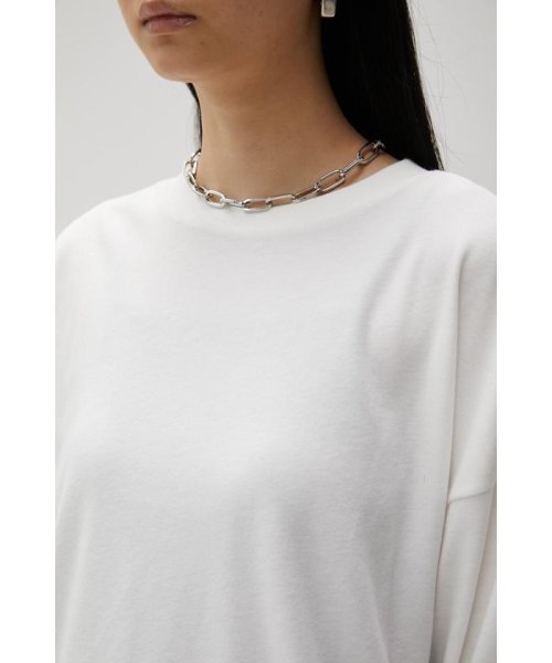 AZUL by moussy(アズールバイマウジー)/BASIC TOUGH NECK LONG SLEEVE T/img07