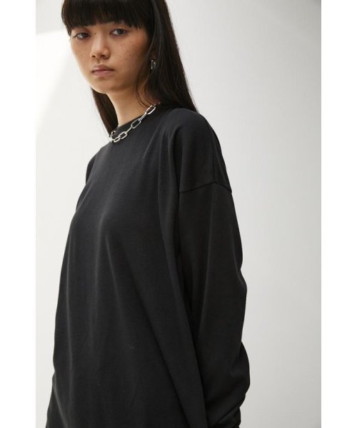 AZUL by moussy(アズールバイマウジー)/BASIC TOUGH NECK LONG SLEEVE T/img10