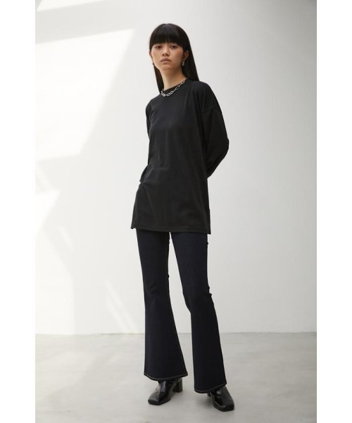 AZUL by moussy(アズールバイマウジー)/BASIC TOUGH NECK LONG SLEEVE T/img11