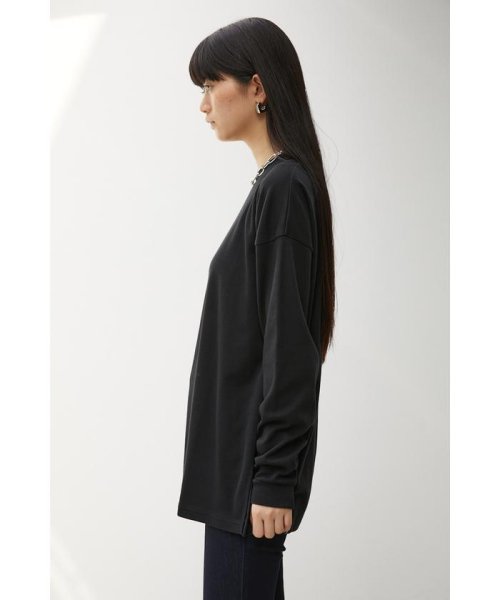AZUL by moussy(アズールバイマウジー)/BASIC TOUGH NECK LONG SLEEVE T/img14