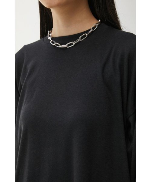 AZUL by moussy(アズールバイマウジー)/BASIC TOUGH NECK LONG SLEEVE T/img16