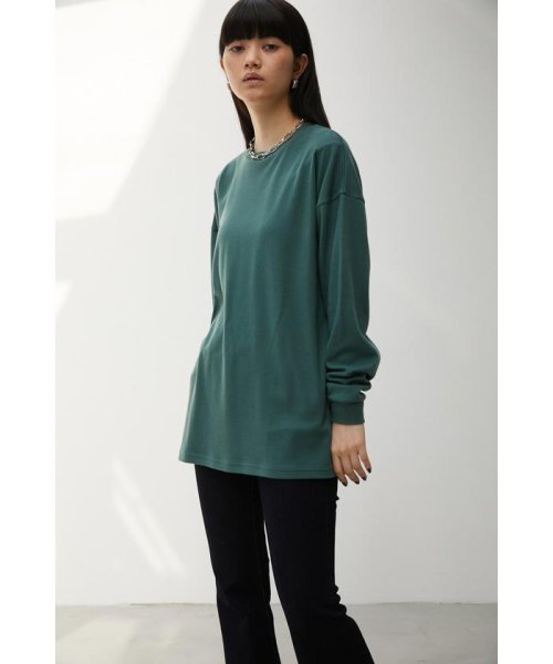 AZUL by moussy(アズールバイマウジー)/BASIC TOUGH NECK LONG SLEEVE T/img20