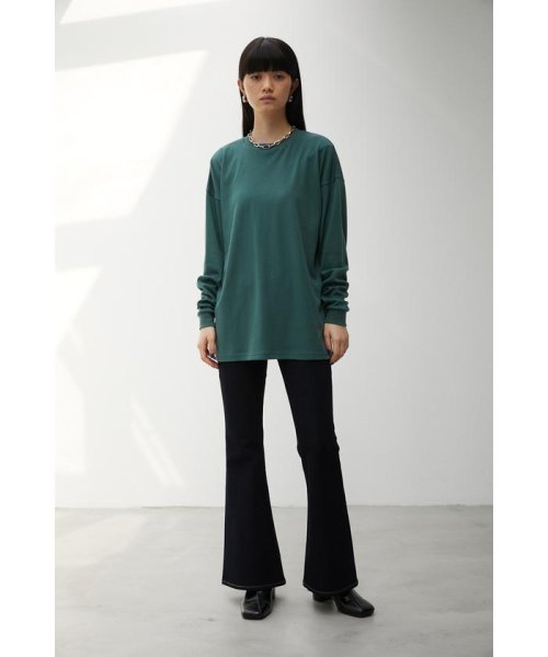 AZUL by moussy(アズールバイマウジー)/BASIC TOUGH NECK LONG SLEEVE T/img21