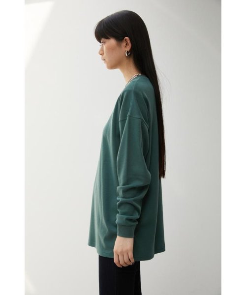 AZUL by moussy(アズールバイマウジー)/BASIC TOUGH NECK LONG SLEEVE T/img23