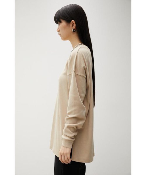 AZUL by moussy(アズールバイマウジー)/BASIC TOUGH NECK LONG SLEEVE T/img32