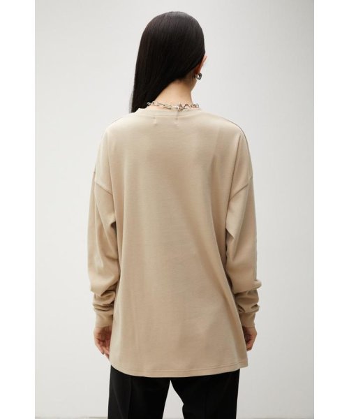 AZUL by moussy(アズールバイマウジー)/BASIC TOUGH NECK LONG SLEEVE T/img33
