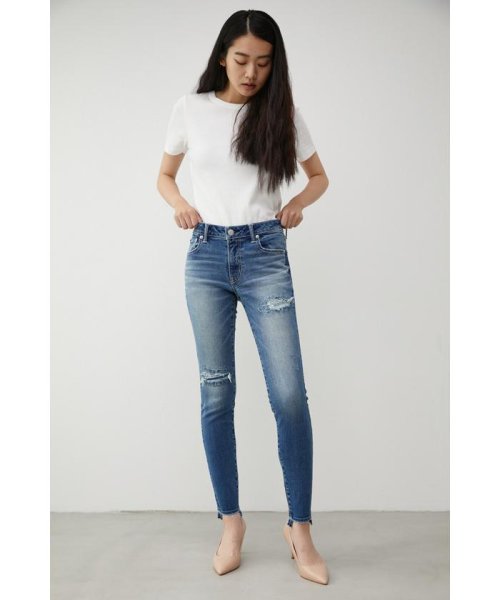 AZUL by moussy(アズールバイマウジー)/REPAIR DENIM SKINNY III/img03