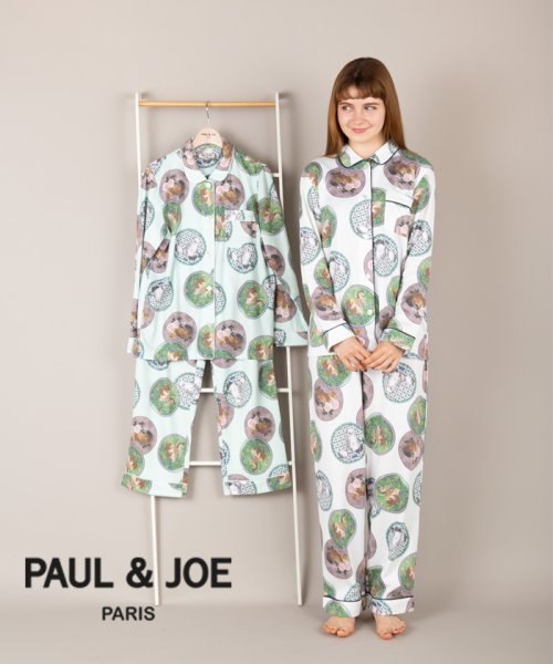 PAUL & JOE(ポール＆ジョー)/パリのサロンで 2022AWコレクション 綿レーヨン接結天竺 シャツ セットアップ/img01