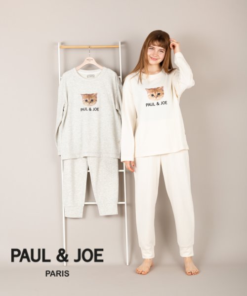 PAUL & JOE(ポール＆ジョー)/ヌネット＆ロゴ  2022AWコレクション プルオーバーニット ロングスリーブ セットアップ/img01