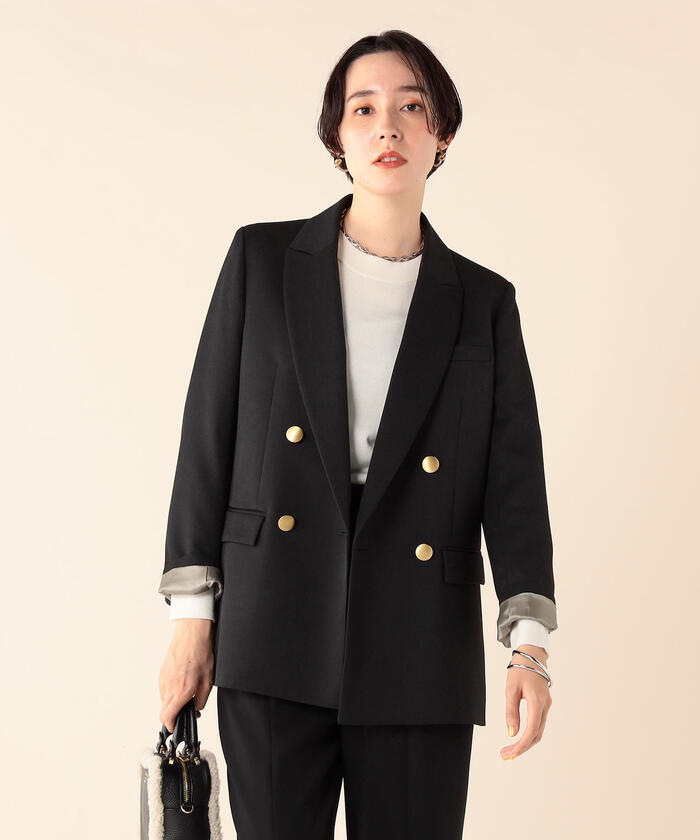 マルジェラ/RE-EDITION/ノーカラーダブルジャケット/44/コットン マルジェラ/RE-EDITION/ノーカラーダブルジャケット/44/コットン