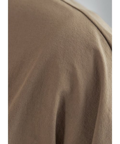 STYLE DELI(スタイルデリ)/質感生地の背面ボリュームBIGシャツ/img18