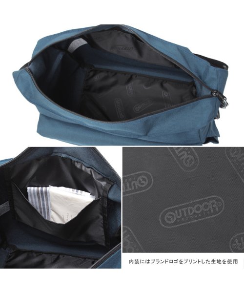 OUTDOOR PRODUCTS(アウトドアプロダクツ)/アウトドアプロダクツ ショルダーバッグ マザーズバッグ 12L 大容量 軽量 軽い 斜め掛け A4 OUTDOOR PRODUCTS 61512/img08