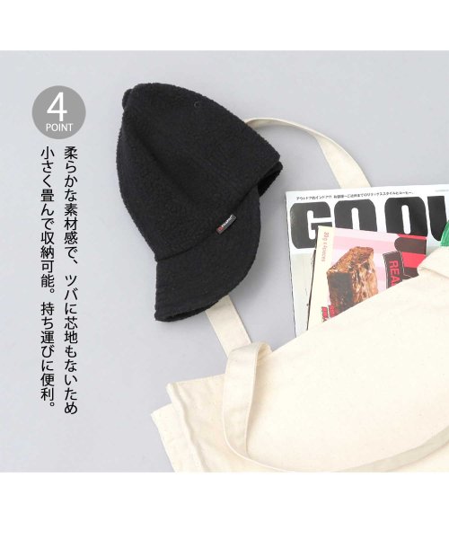 Besiquenti(ベーシックエンチ)/POLARTEC ポーラテック フリース ショートバイザー アンパイアキャップ ボールキャップ ショートキャップ 帽子 メンズ カジュアル 秋 冬 シンプル /img05