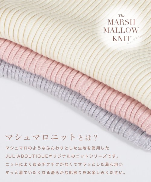 JULIA BOUTIQUE(ジュリアブティック)/丈が選べるバルーンスリーブマーメイドニットワンピース/22555/img36