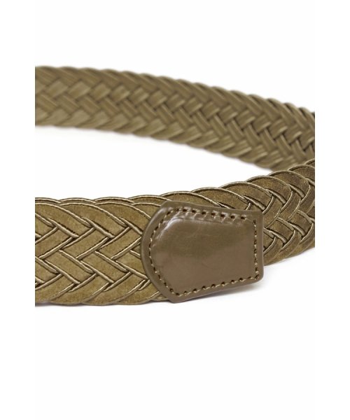 HIGH STREET∴レザーメッシュベルト 