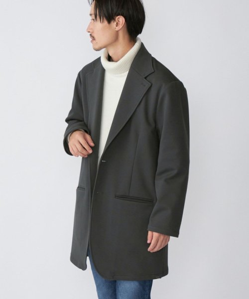 SHIPS: ダウンファブリック ストレッチ ハーフコート (チェスターコート) ストレッチ 品番 セットアップ対応 身長 やせ型/普段サイズ チェスターコート ハーフコート コーデュロイ 170cm/体重 53kg/体型 177cm/体重 62kg/体型