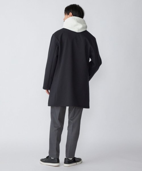 SHIPS: ダウンファブリック ストレッチ ハーフコート (チェスターコート) ストレッチ 品番 セットアップ対応 身長 やせ型/普段サイズ チェスターコート ハーフコート コーデュロイ 170cm/体重 53kg/体型 177cm/体重 62kg/体型