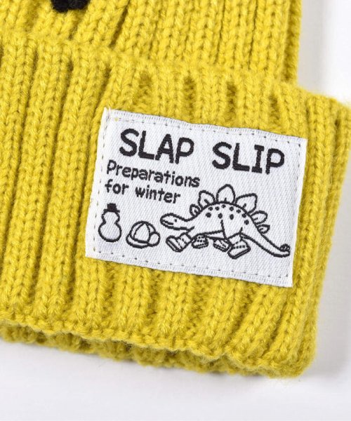 SLAP SLIP(スラップスリップ)/恐竜 ロープ刺繍 トサカ ニット帽 (48~55cm)/img14