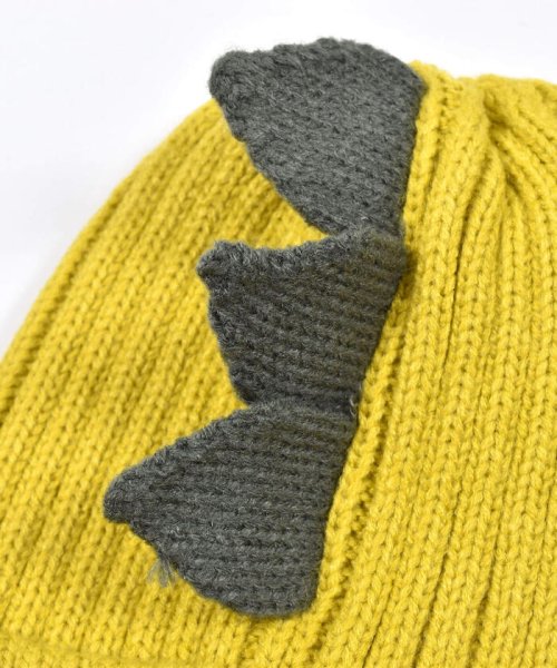 SLAP SLIP(スラップスリップ)/恐竜 ロープ刺繍 トサカ ニット帽 (48~55cm)/img15