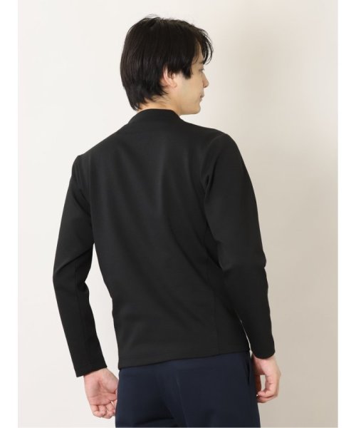 TAKA-Q(タカキュー)/バーズアイポンチ モックネック 長袖 メンズ Tシャツ カットソー カジュアル インナー ビジネス ギフト プレゼント/img02