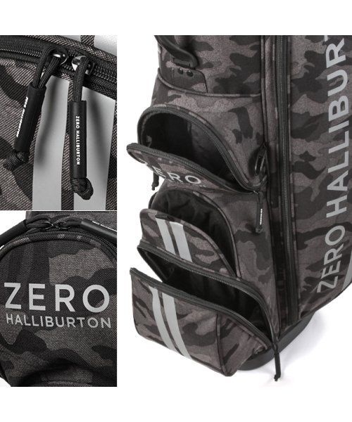 ZEROHALLIBURTON(ゼロハリバートン)/ゼロハリバートン ゴルフ キャディバッグ スタンド メンズ レディース ブランド 9型 7分割 47インチ対応 ZERO HALLIBURTON GOLF 82/img11