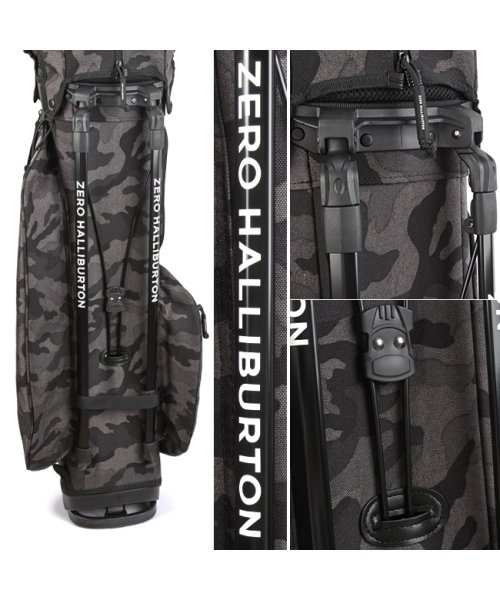 ゼロハリバートン ゴルフ キャディバッグ スタンド メンズ レディース ブランド 9型 7分割 47インチ対応 ZERO HALLIBURTON GOLF 82 ゴルフ HALLIBURTON GOLF