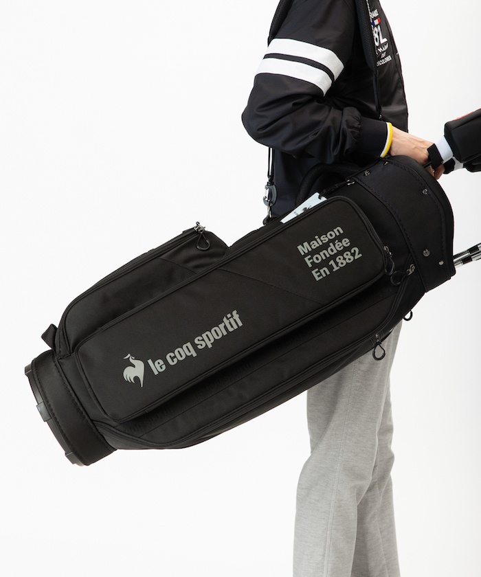 セルフスタンドクラブケース内臓型2in1キャディバッグ(4.0kg/9型