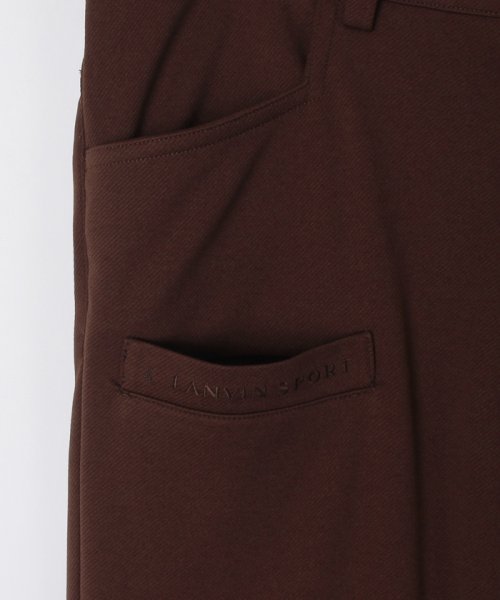 LANVIN SPORT(ランバン スポール)/ウールライクパンツ【蓄熱保温】【アウトレット】/img11