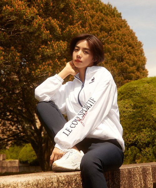 le coq sportif (ルコックスポルティフ)/【池田エライザ着用】エアスタイリッシュパンツ・ヒートナビ（9分丈テーパード）【アウトレット】【アウトレット】/img01