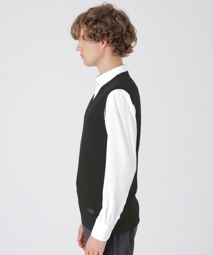 コンフォータブルニットベスト(504943458)｜HANKYU MEN'S / 阪急メンズ