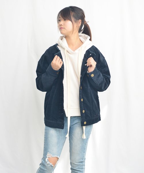 ARGO TOKYO(アルゴトウキョウ)/Corduroy no collar over jacket 21025　コーデユロイジャケット　ノーカラージャケット　オーバージャケット　ライトアウター/img20