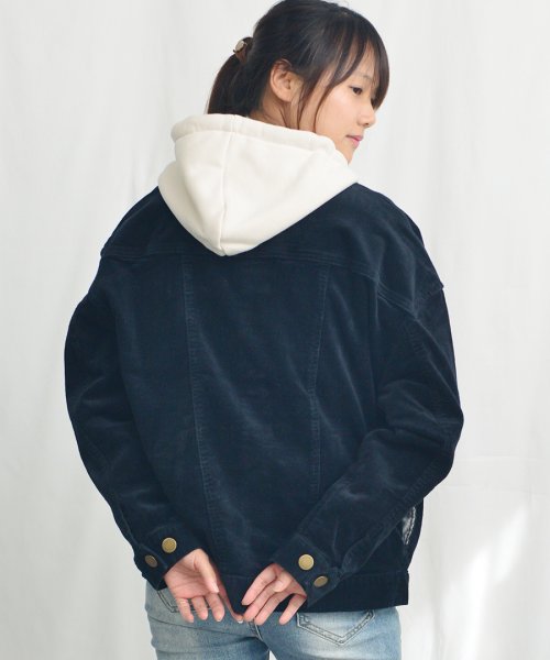 ARGO TOKYO(アルゴトウキョウ)/Corduroy no collar over jacket 21025　コーデユロイジャケット　ノーカラージャケット　オーバージャケット　ライトアウター/img25